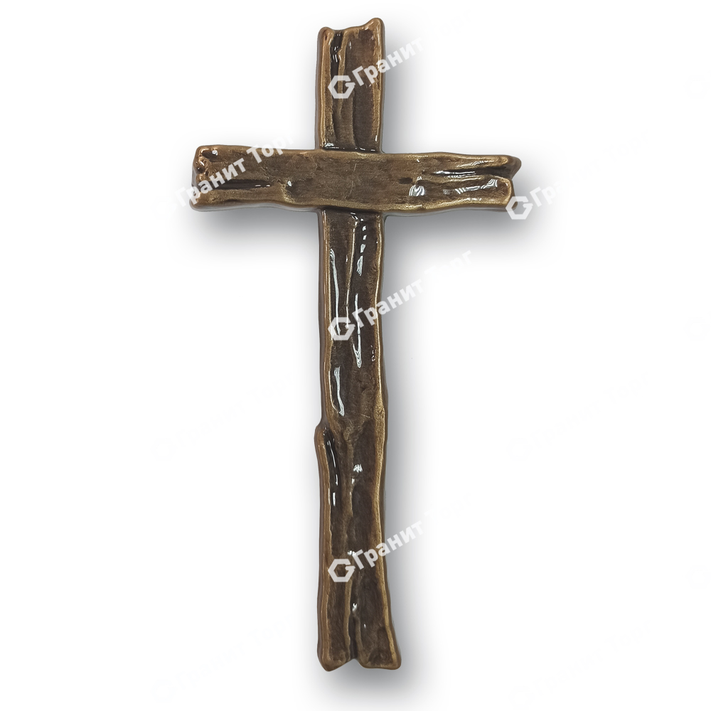 Caggiati бронзовый крест P 23 098 на памятник | ГранитТорг 